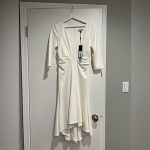 Halston Heritage Women's white Dress